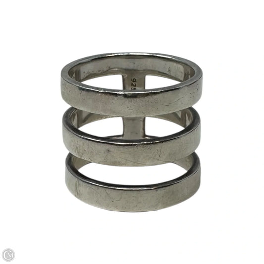 Spine Sterling Silver Ring By Silpada, Size: 8