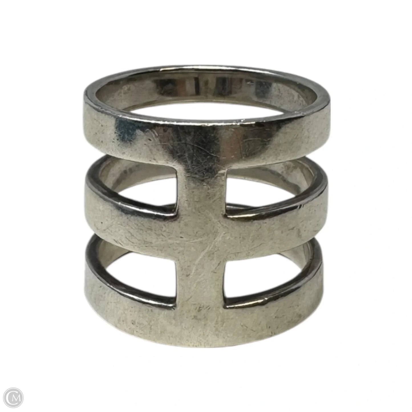 Spine Sterling Silver Ring By Silpada, Size: 8