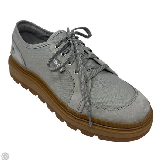 Canvas Shoes Sneakers By Timberland In Grey, Size: 10