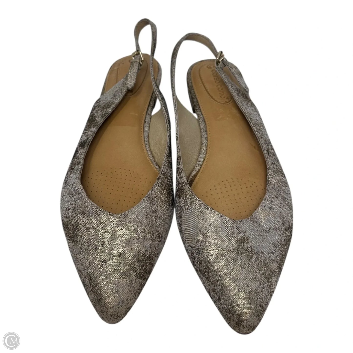 Jackey Slingback Flats By Corso Como In Gold, Size: 10