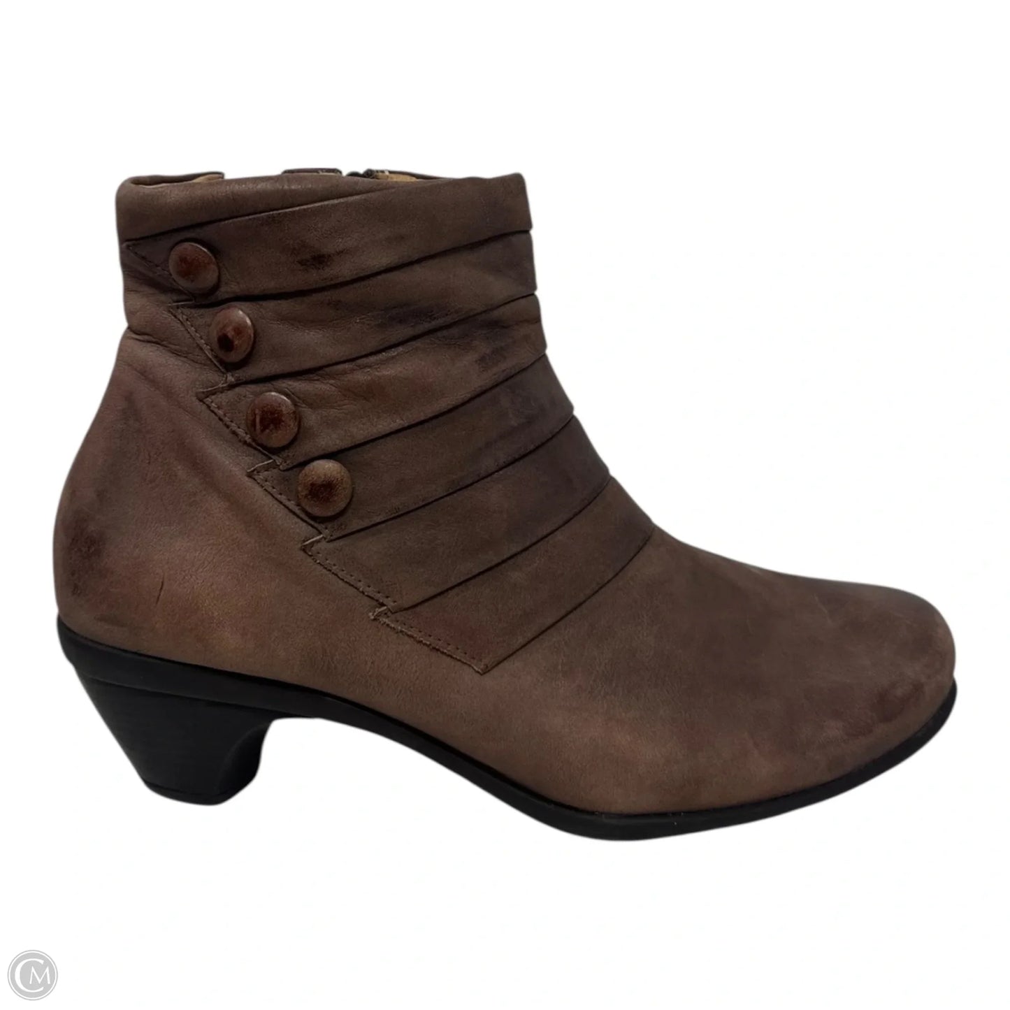 Legend Boots Ankle Heels By Naot In Brown, Size: 11