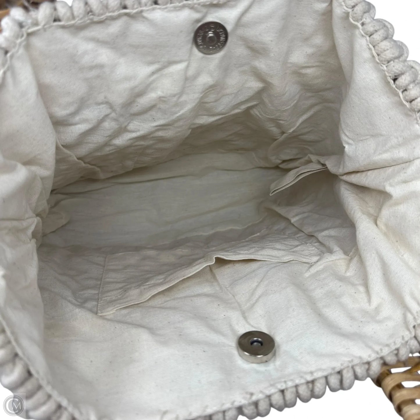 Woven Handbag By Soft Surroundings, Size: Medium