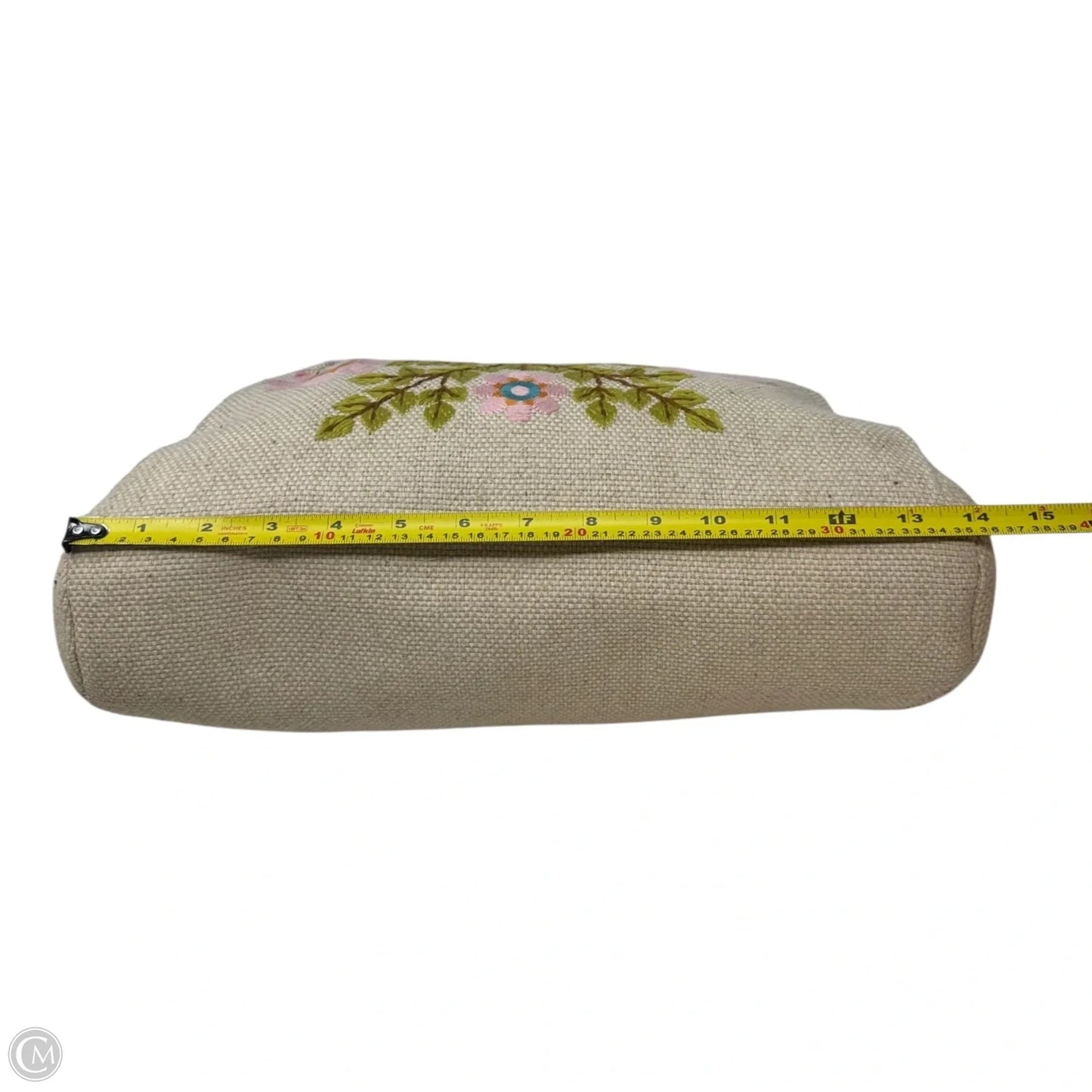 Embroidered Jute Tote By Spartina, Size: Medium