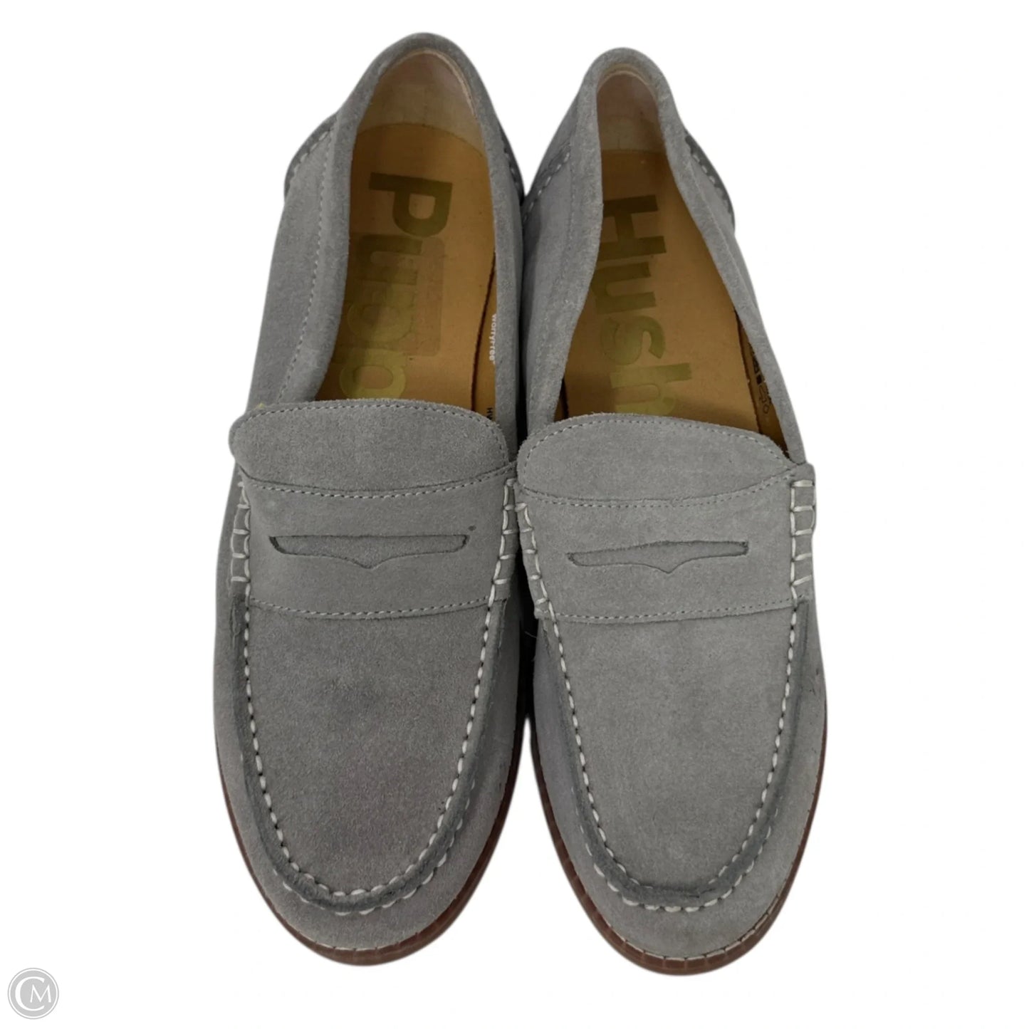 Penny Loafers By Hush Puppies In Grey, Size: 8.5