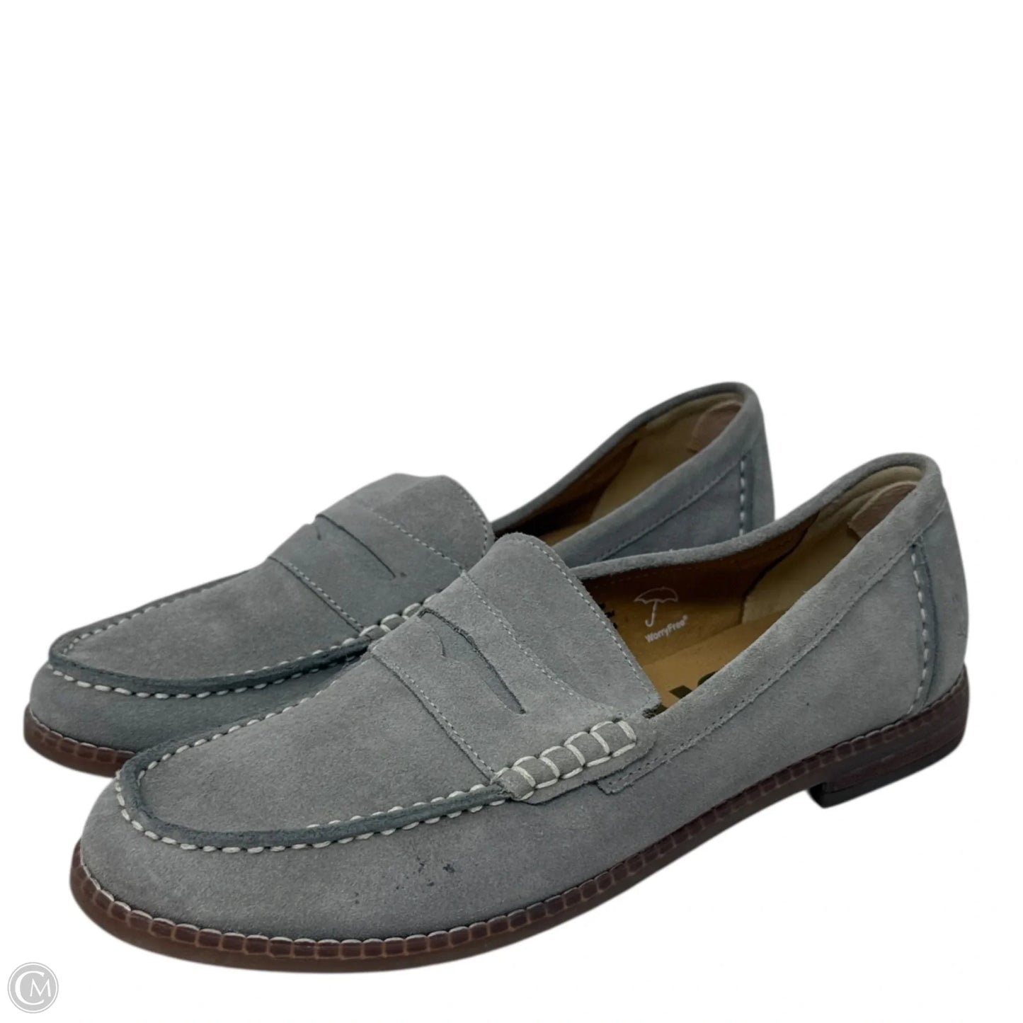Penny Loafers By Hush Puppies In Grey, Size: 8.5
