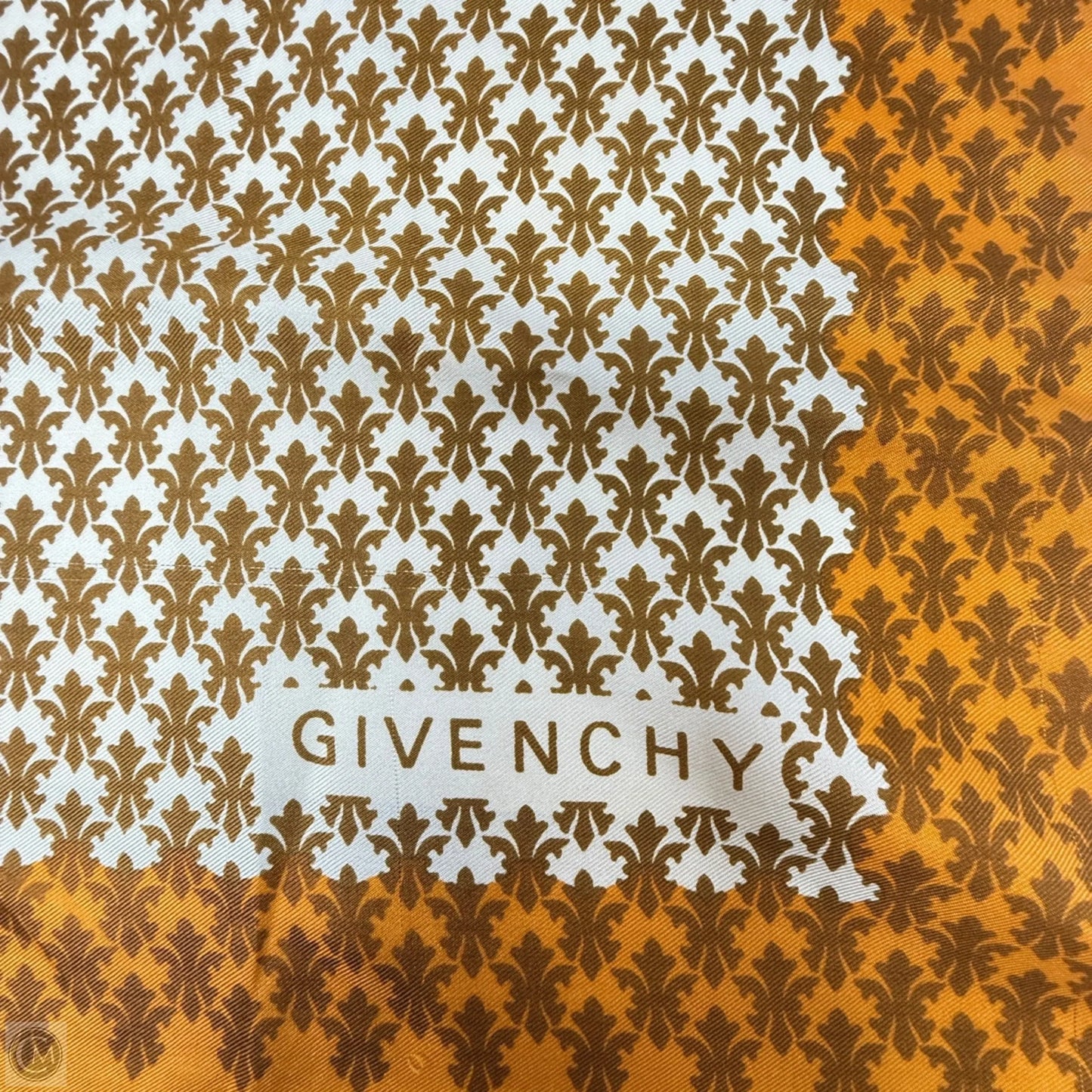 Vintage Silk Neck Scarf Luxury Designer By Givenchy