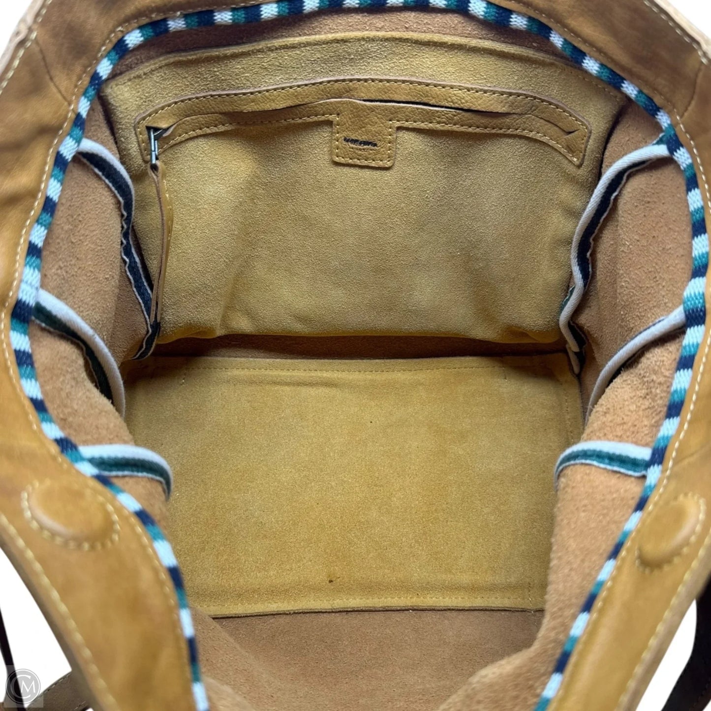Handbag Leather By Madewell, Size: Medium
