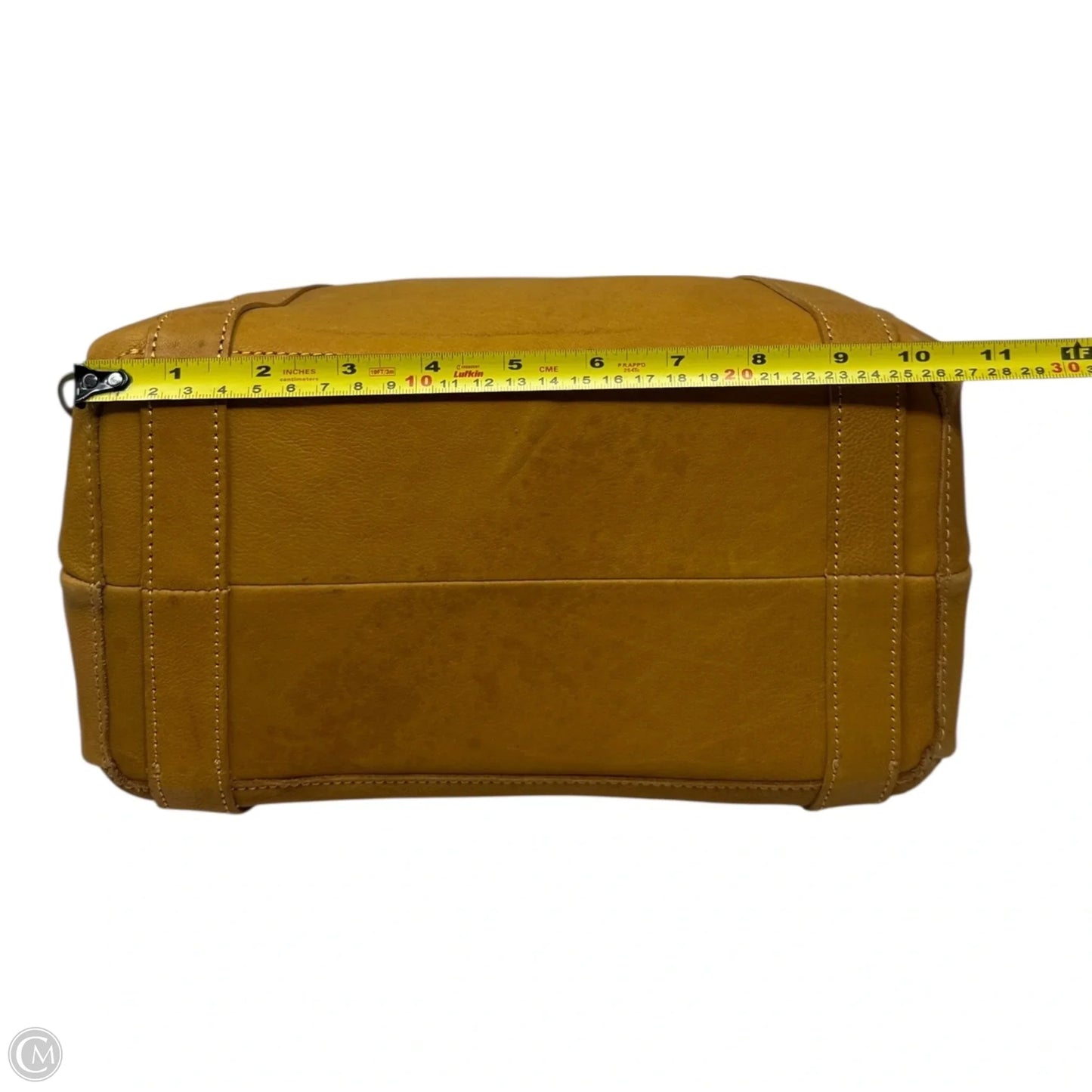 Handbag Leather By Madewell, Size: Medium