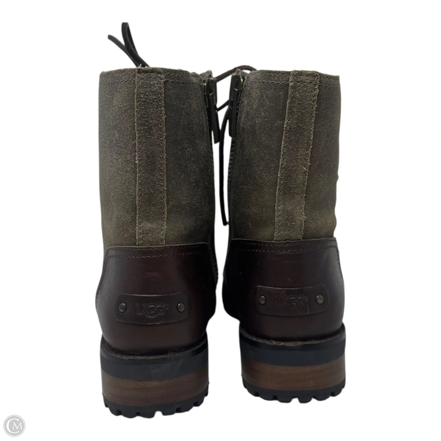 Boots Designer By Ugg In Taupe, Size: 6.5