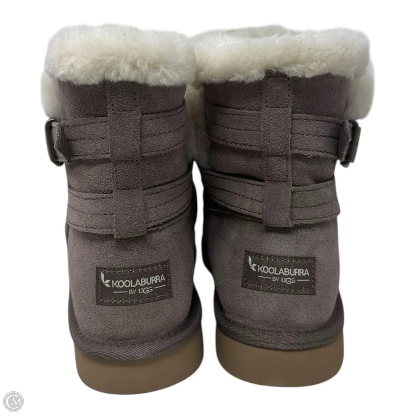 Boots Ankle Flats By Koolaburra By Ugg In Taupe, Size: 8