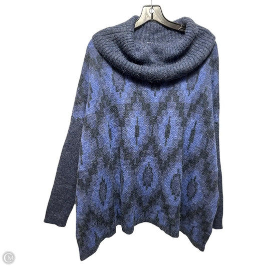 Sweater By Soft Surroundings In Blue, Size: Xl