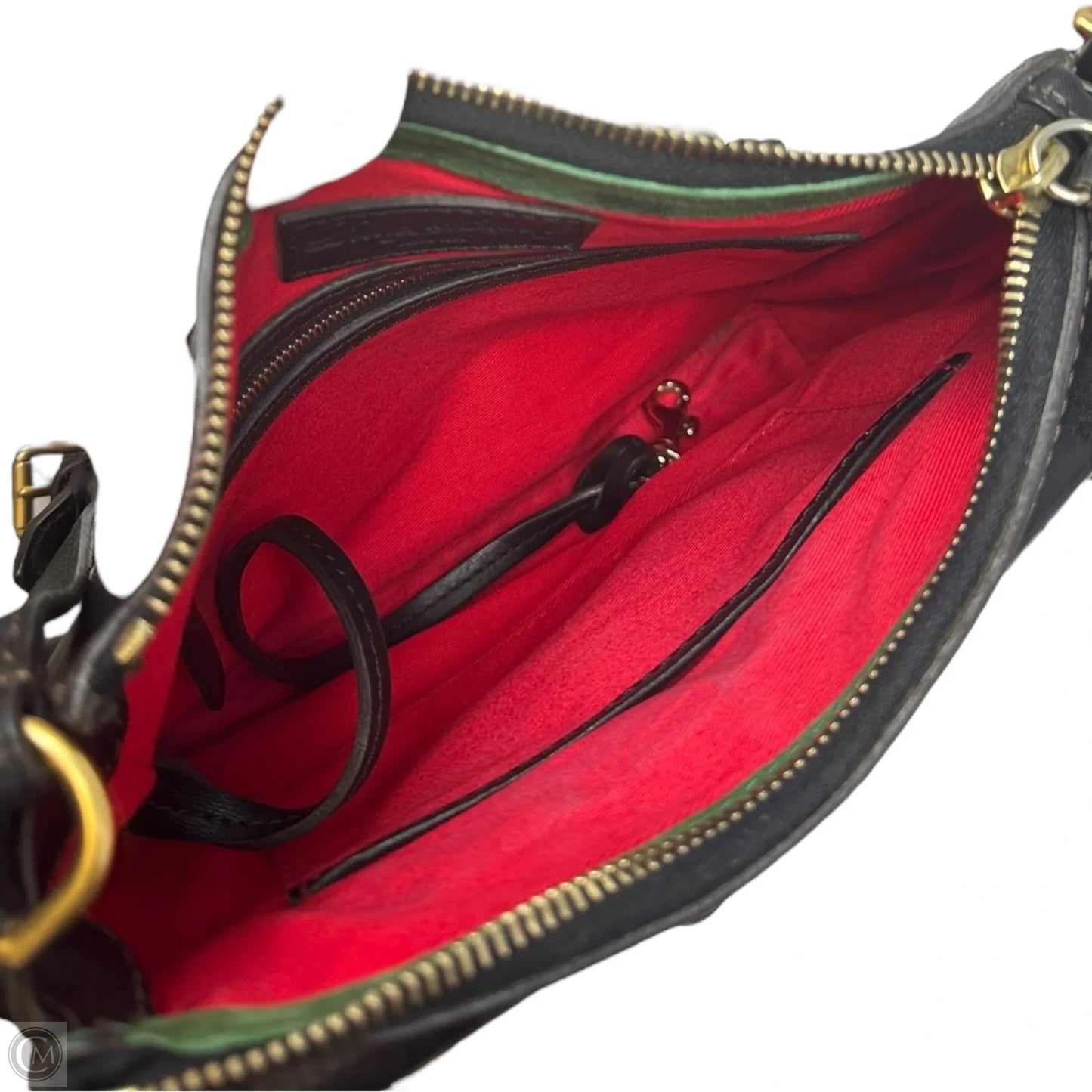 Tassel Zip Crossbody Handbag Designer By Dooney And Bourke, Size: Small