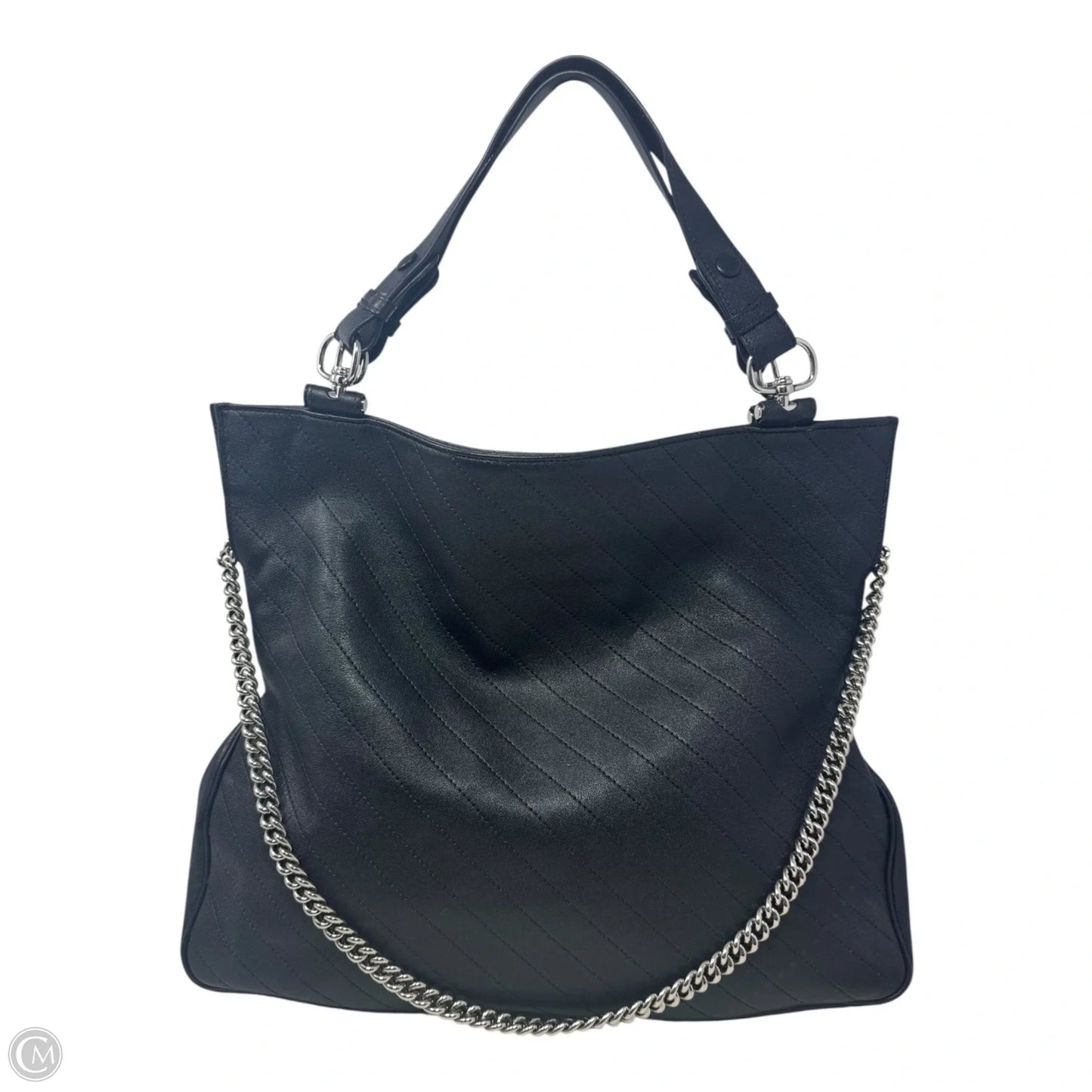Blondie GG Leather Tote Handbag Luxury Designer By Gucci, Size: Large