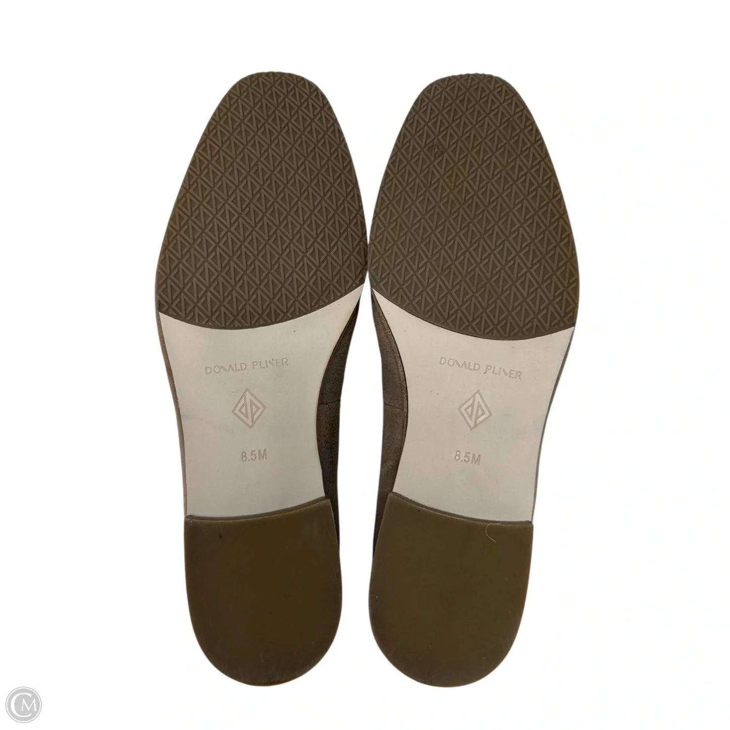 Tamryn Loafers By Donald Pliner In Light Bronze, Size: 8.5