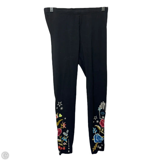 Pants Leggings By Johnny Was In Black, Size: Xs