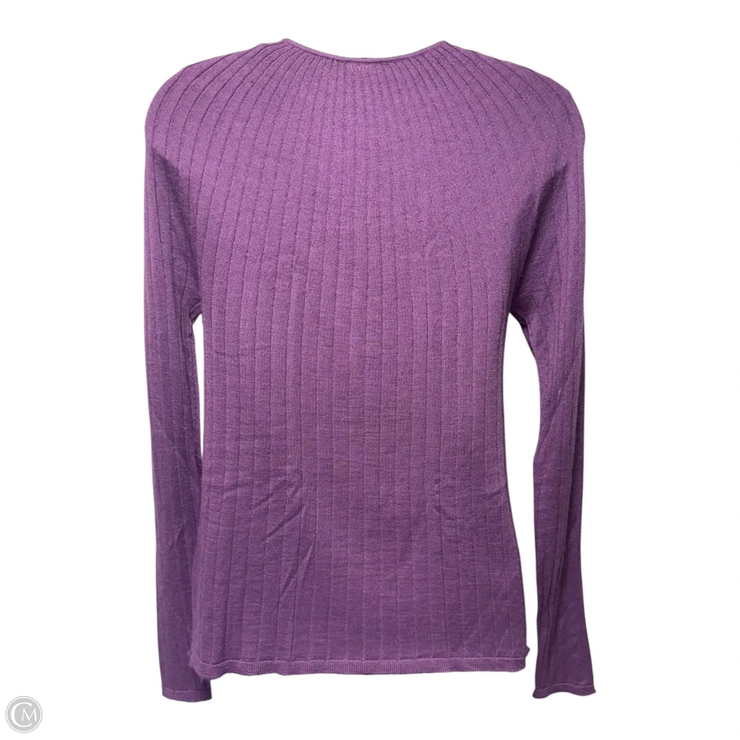 Sweater Cardigan Set Cashmere By Agnona In Purple, Size: M