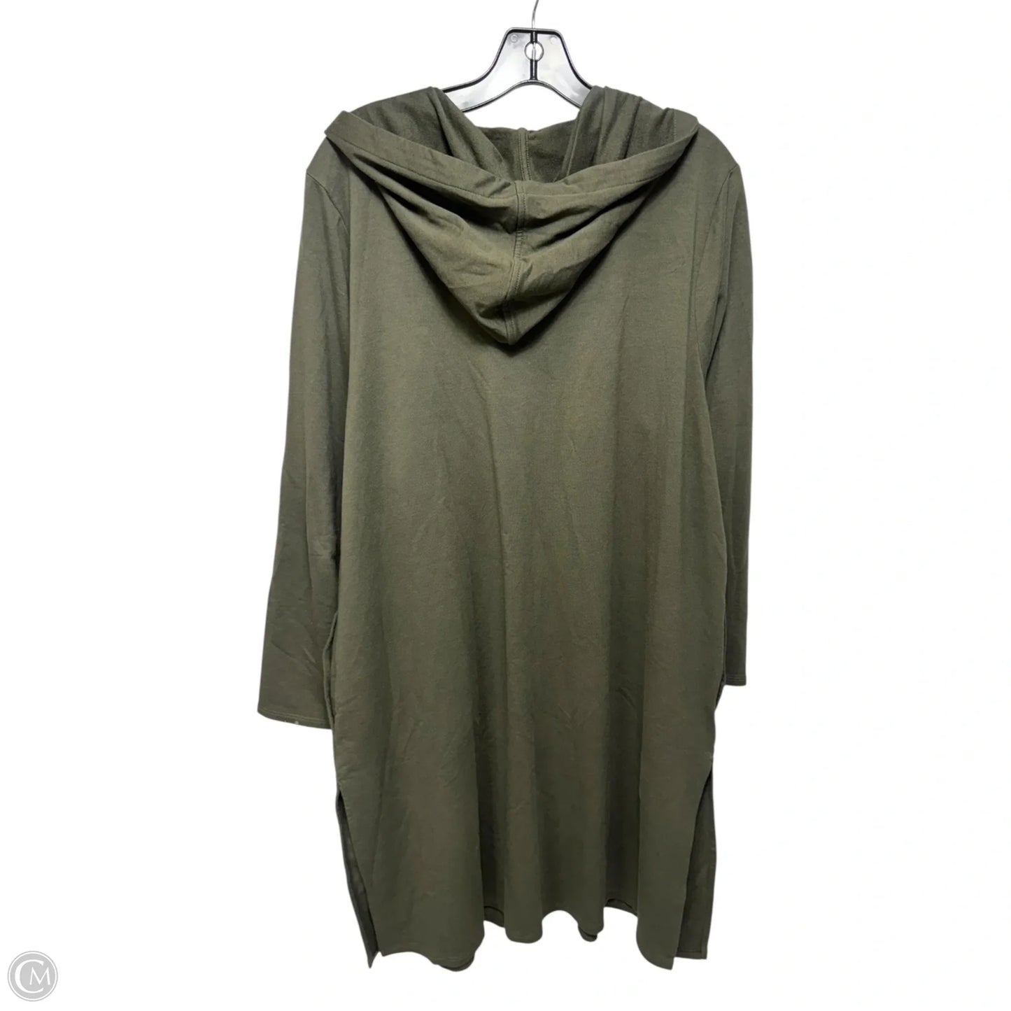 Sweatshirt Hoodie By Pure Jill In Green, Size: Xlp