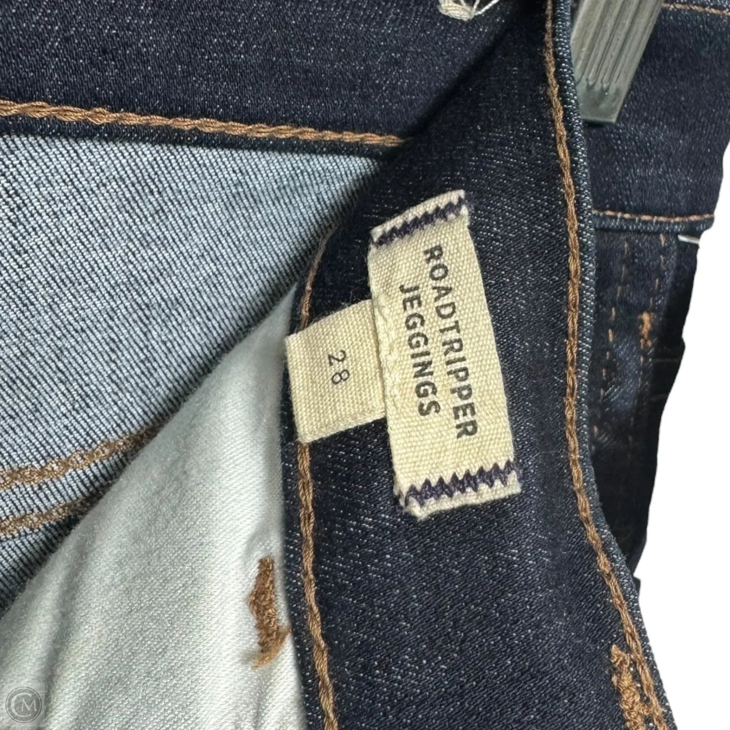 Road-Tripper Jeggings  By Madewell In Blue Denim, Size: 6
