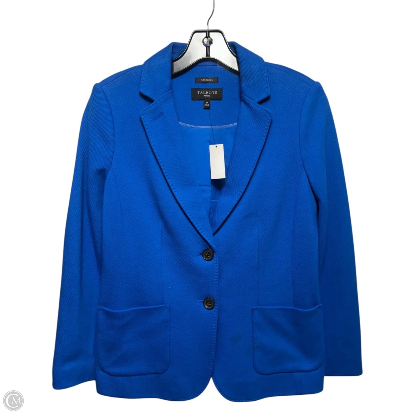 Blazer By Talbots In Blue, Size: 6p
