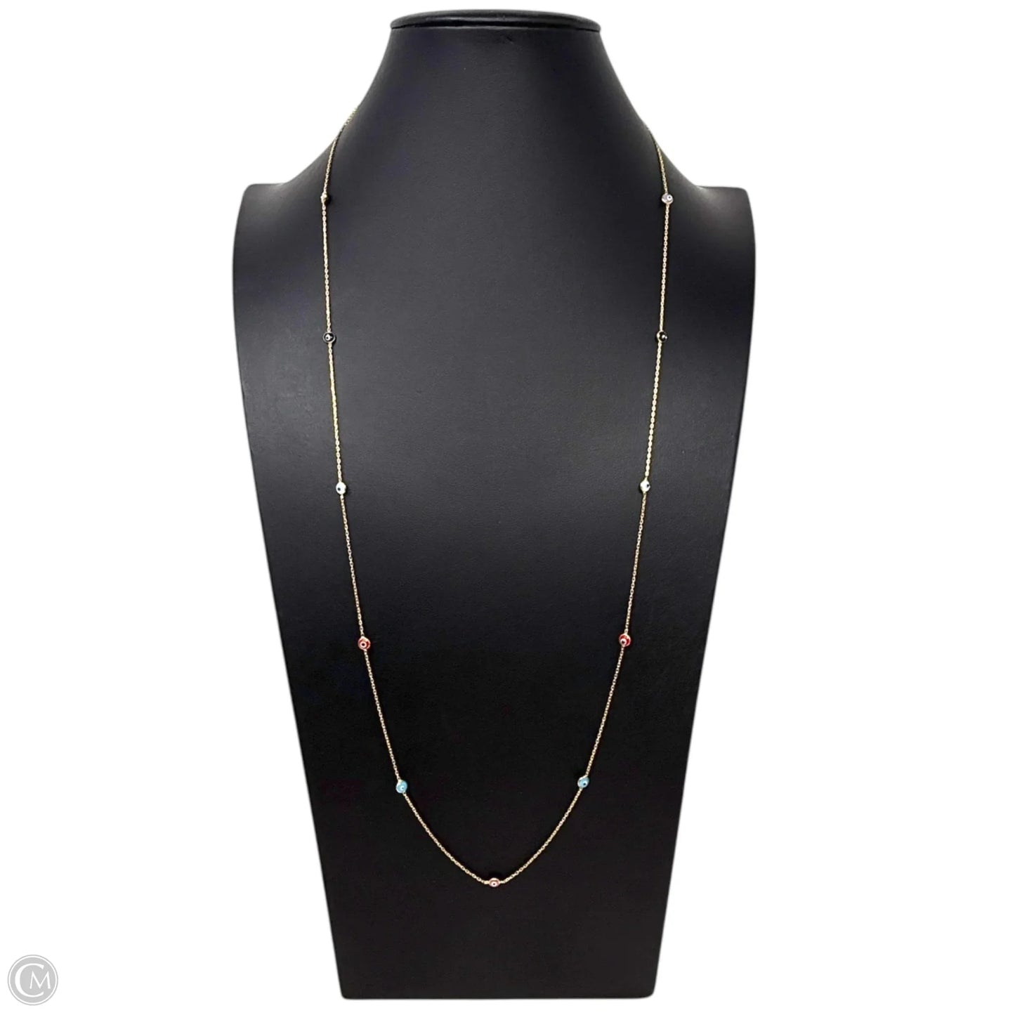 Vermeil Evil Eye Necklace Chain