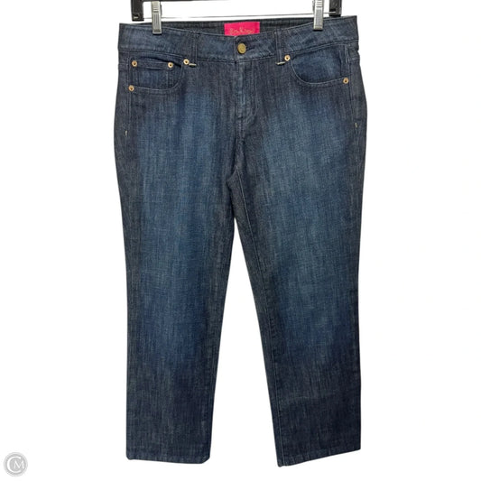Jeans Designer By Lilly Pulitzer In Blue Denim, Size: 6