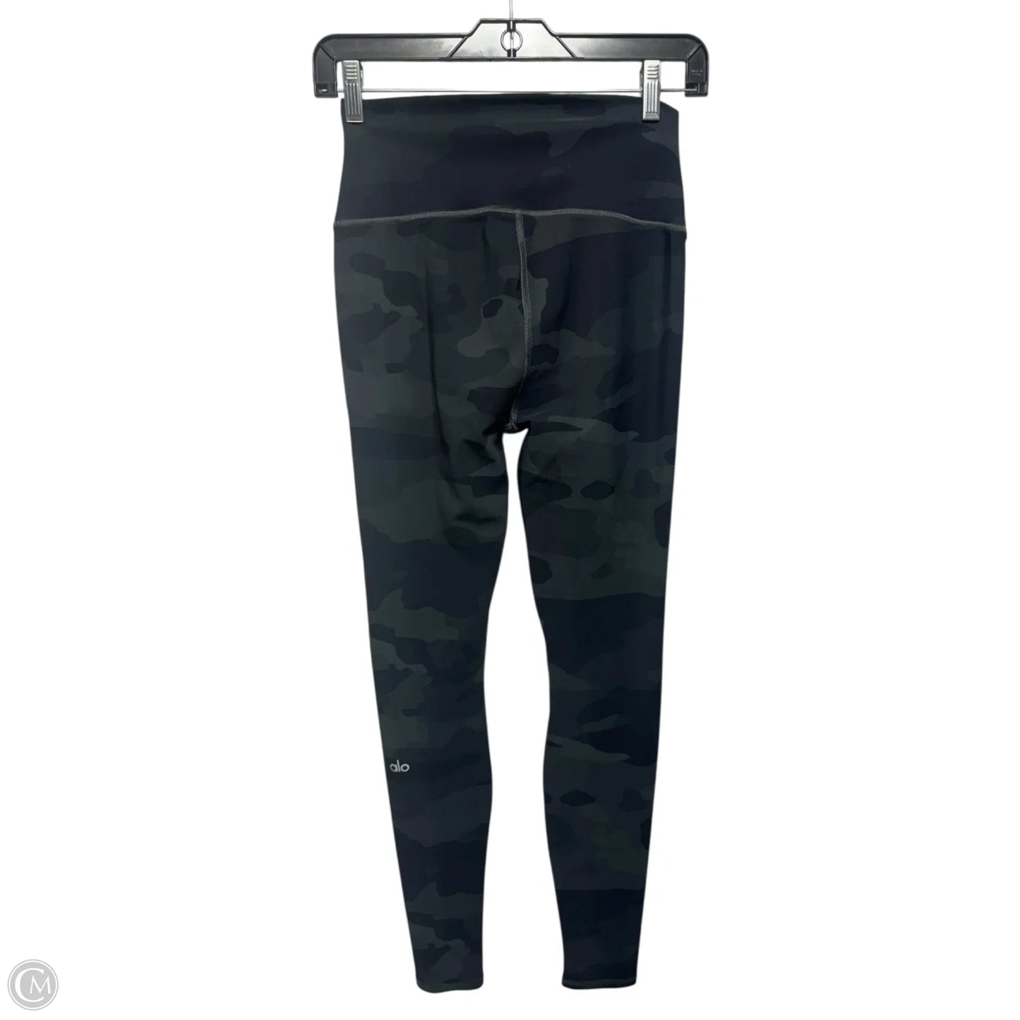 Athletic Leggings By Alo In Grey, Size: S