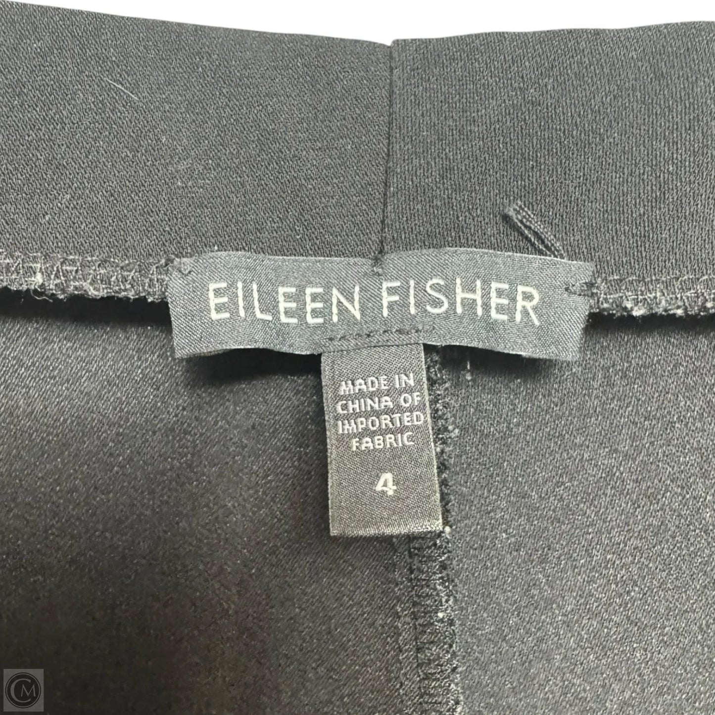Pants Dress By Eileen Fisher In Black, Size: 4