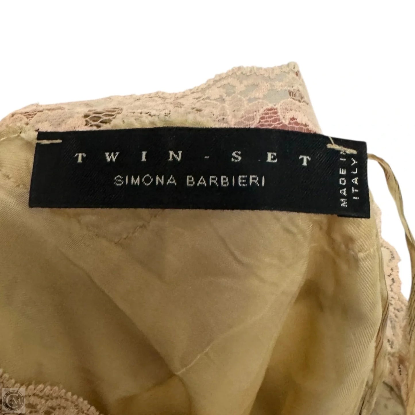 Silk Slip Dress Casual Maxi By Twin Set By Simona Barbieri In Floral Print, Size: M