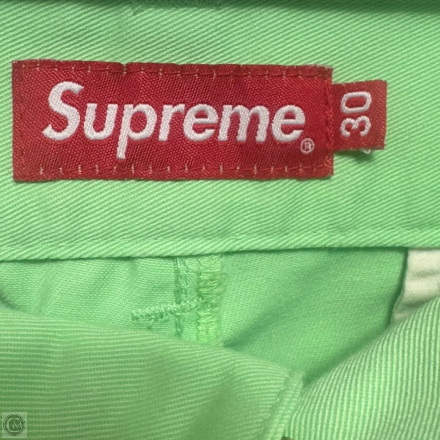 Pants Luxury Designer By Supreme In Green, Size: 8