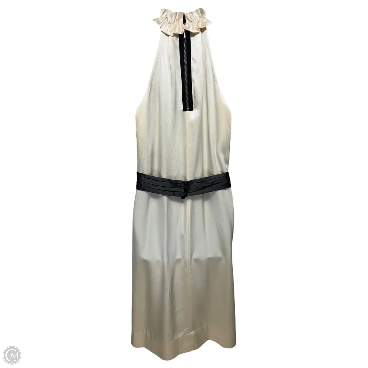 Silk Dress Party Midi By Phillip Lim In Cream, Size: 2