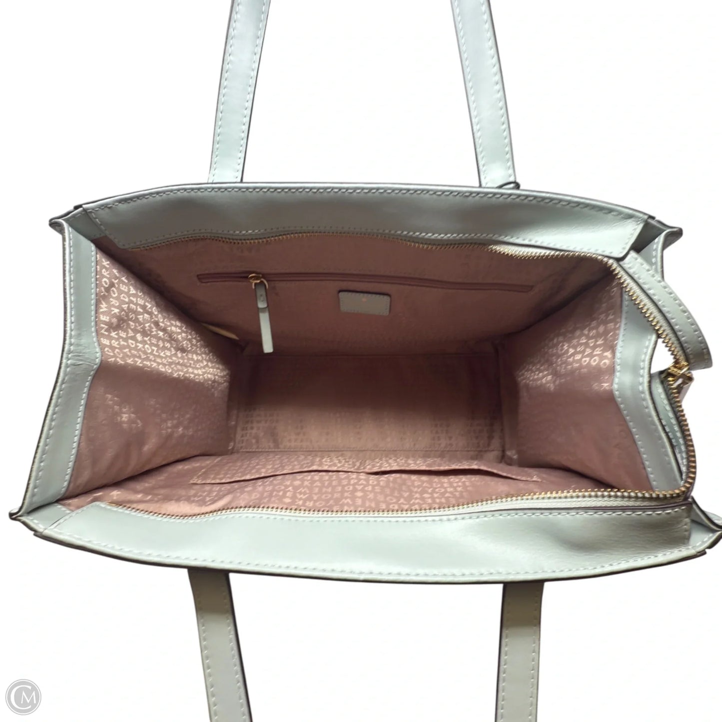 Regatta Court Vita Leather Tote Designer By Kate Spade, Size: Large