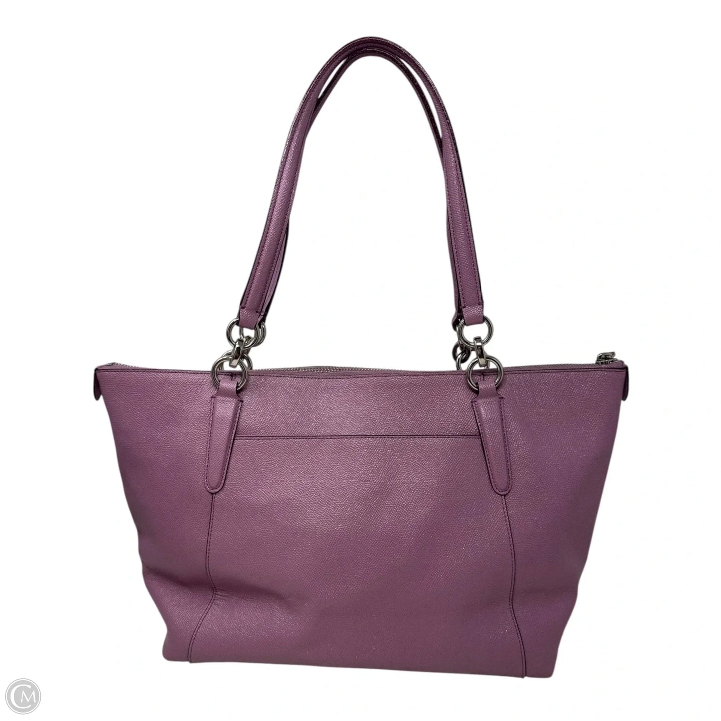 Ava Glitter Tote Designer By Coach, Size: Medium