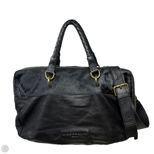 Vintage Koko Leather & Pony Satchel By Liebeskind, Size: Large