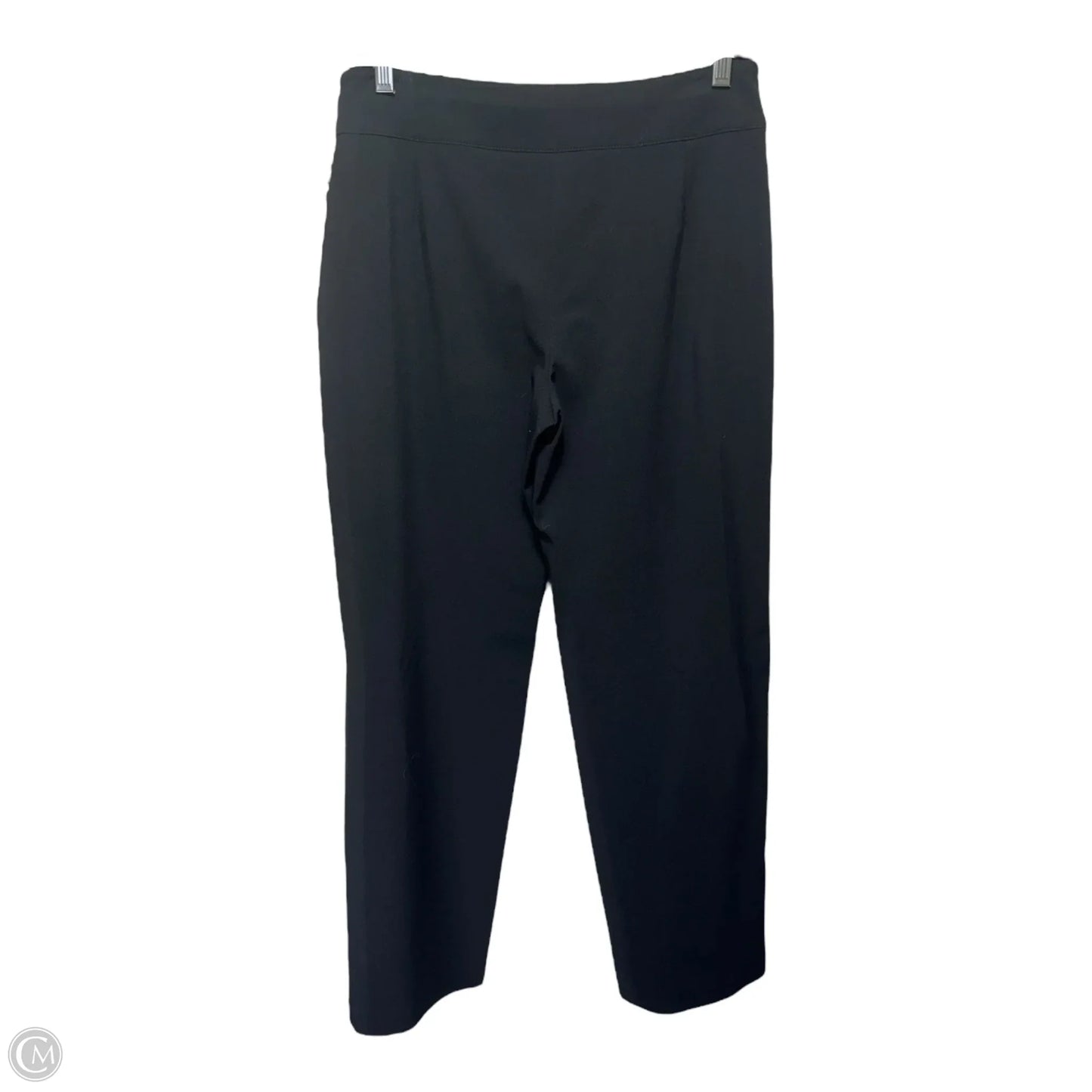 Wool Pants Luxury Designer By Armani In Black, Size: 4