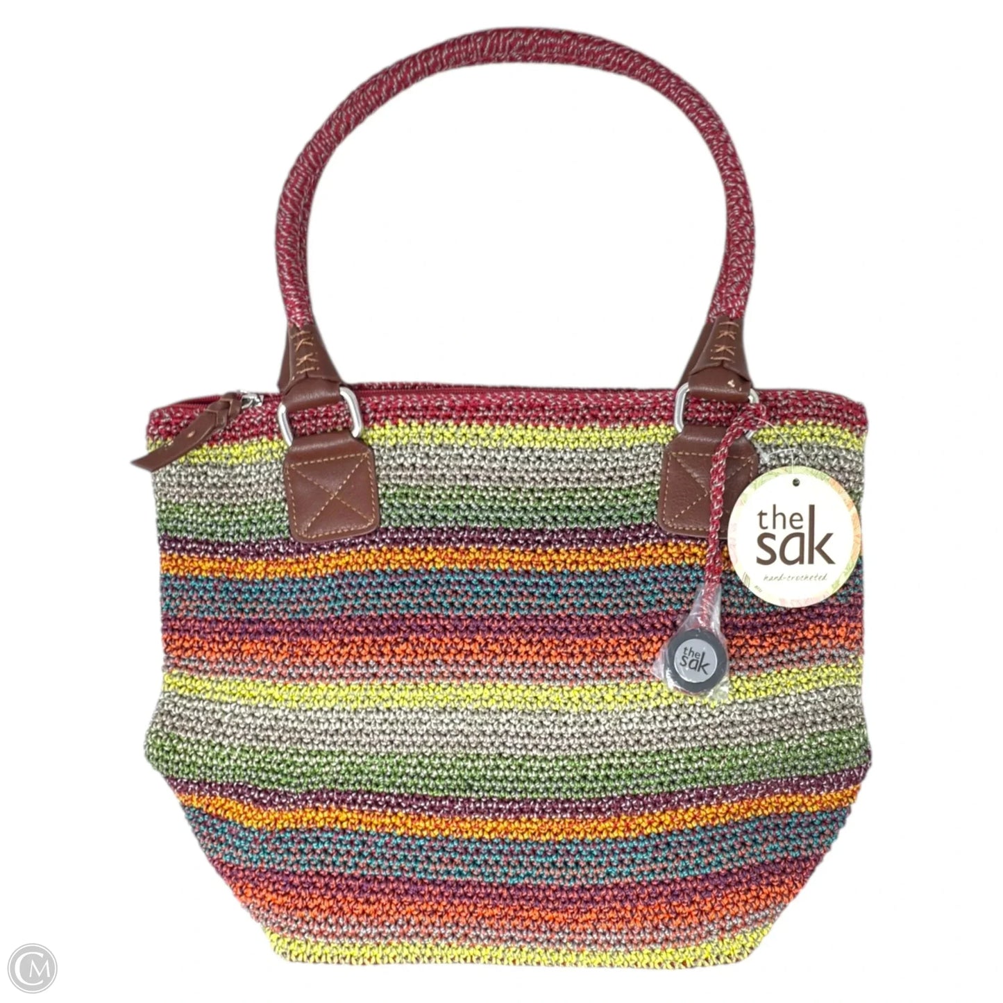 Cambria Crochet Tote By The Sak In Gypsy Stripe , Size: Medium