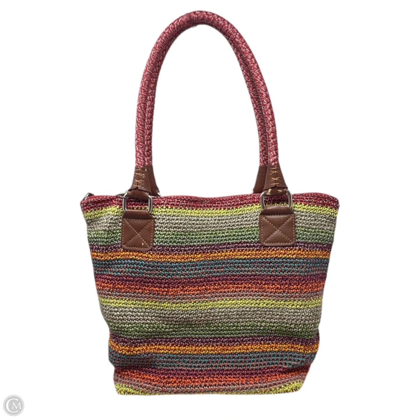 Cambria Crochet Tote By The Sak In Gypsy Stripe , Size: Medium