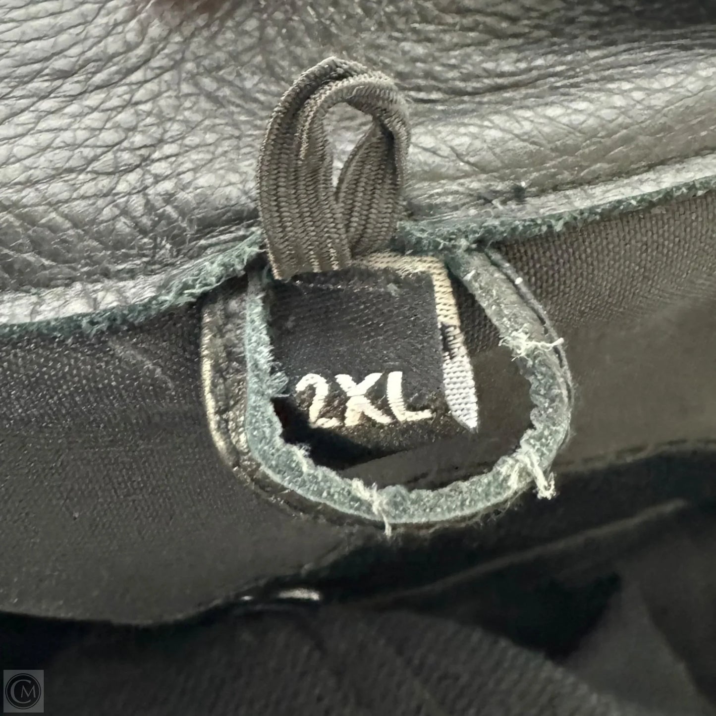 Embroidered Motorcycle Jacket Leather By X Element In Black, Size: 2x