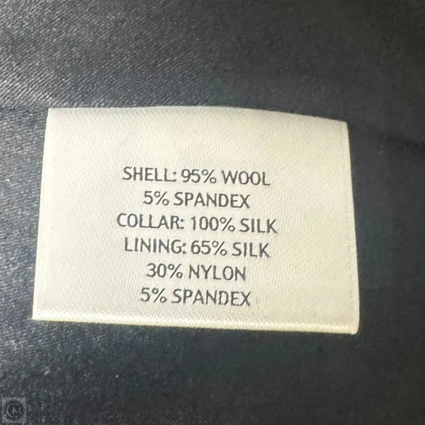 Tuxedo Jacket With Pockets & Silk Shawl CollarBy Eileen Fisher In Black, Size: L