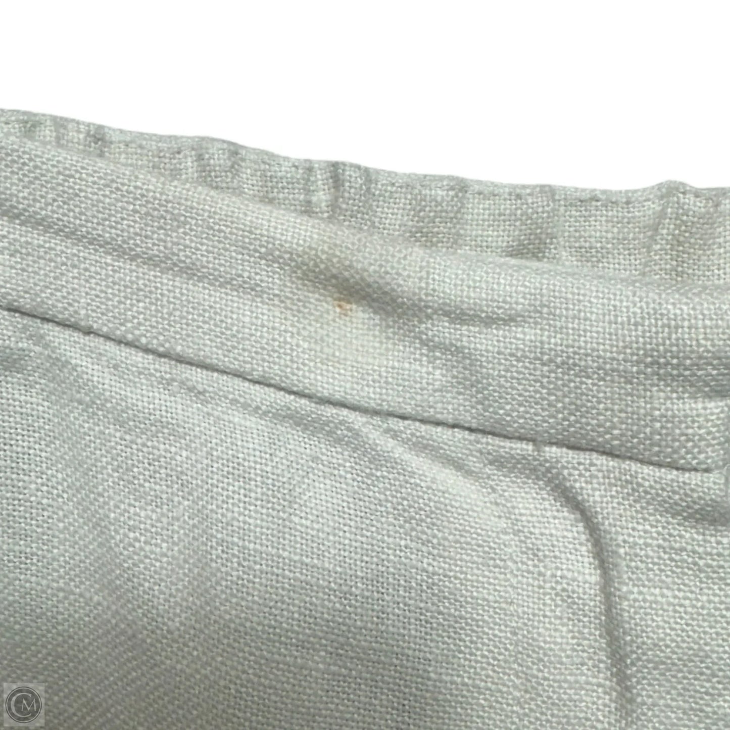Irish Linen Pants By Eileen Fisher In Cream, Size: Mp