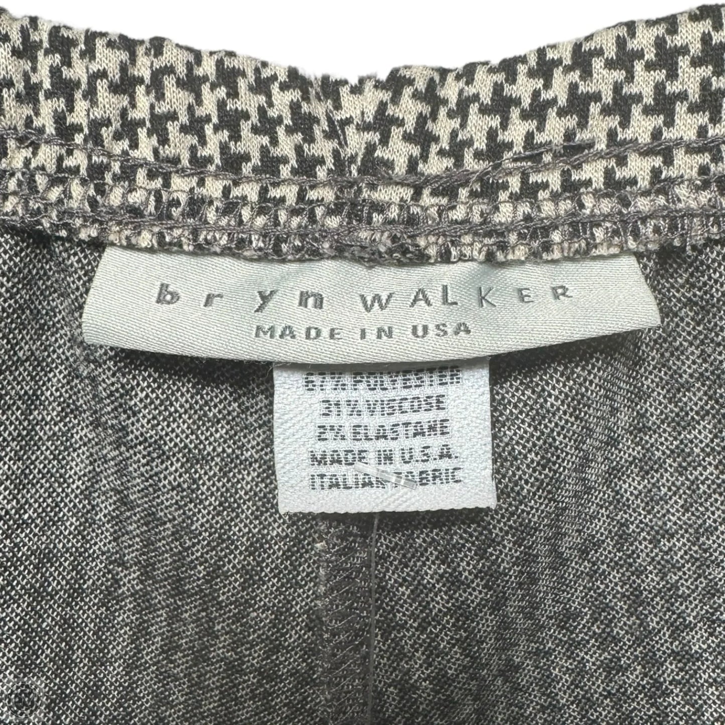 Palazzo Pant By Bryn Walker In Checkered Pattern, Size: 3x