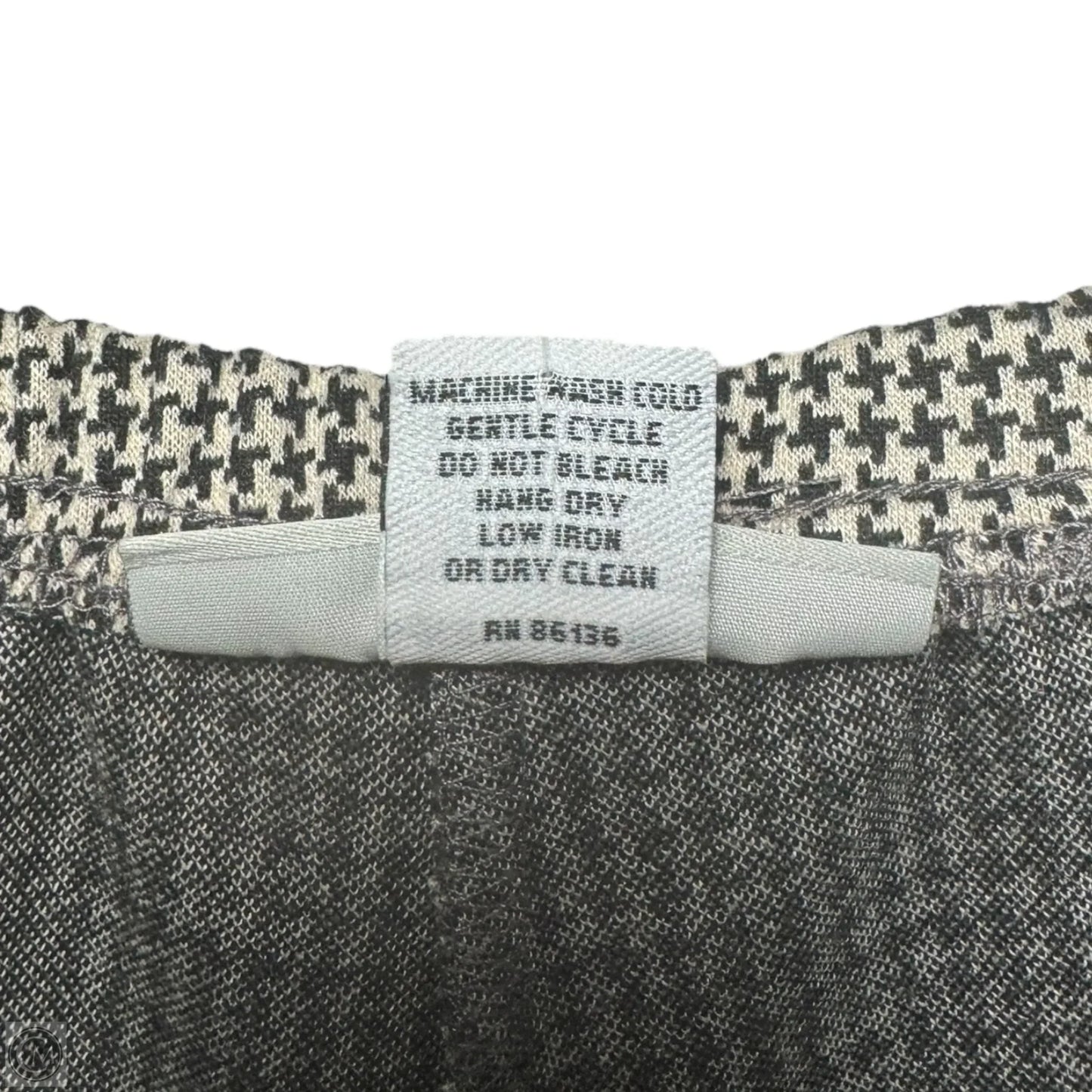 Palazzo Pant By Bryn Walker In Checkered Pattern, Size: 3x