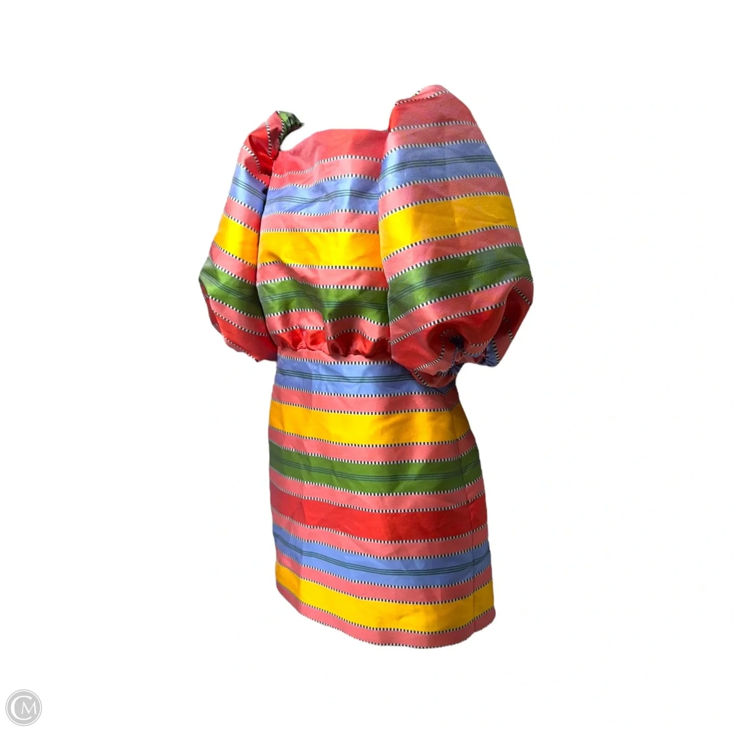 Nell Striped Mini Dress By Antonio Melani In Multi-colored Stripes, Size: 6