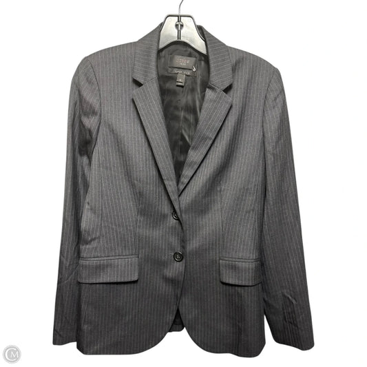 Pinstripe Blazer By J. Crew In Grey, Size: 4