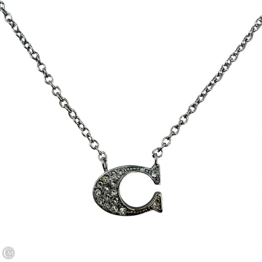 Pavé Signature Necklace Designer By Coach