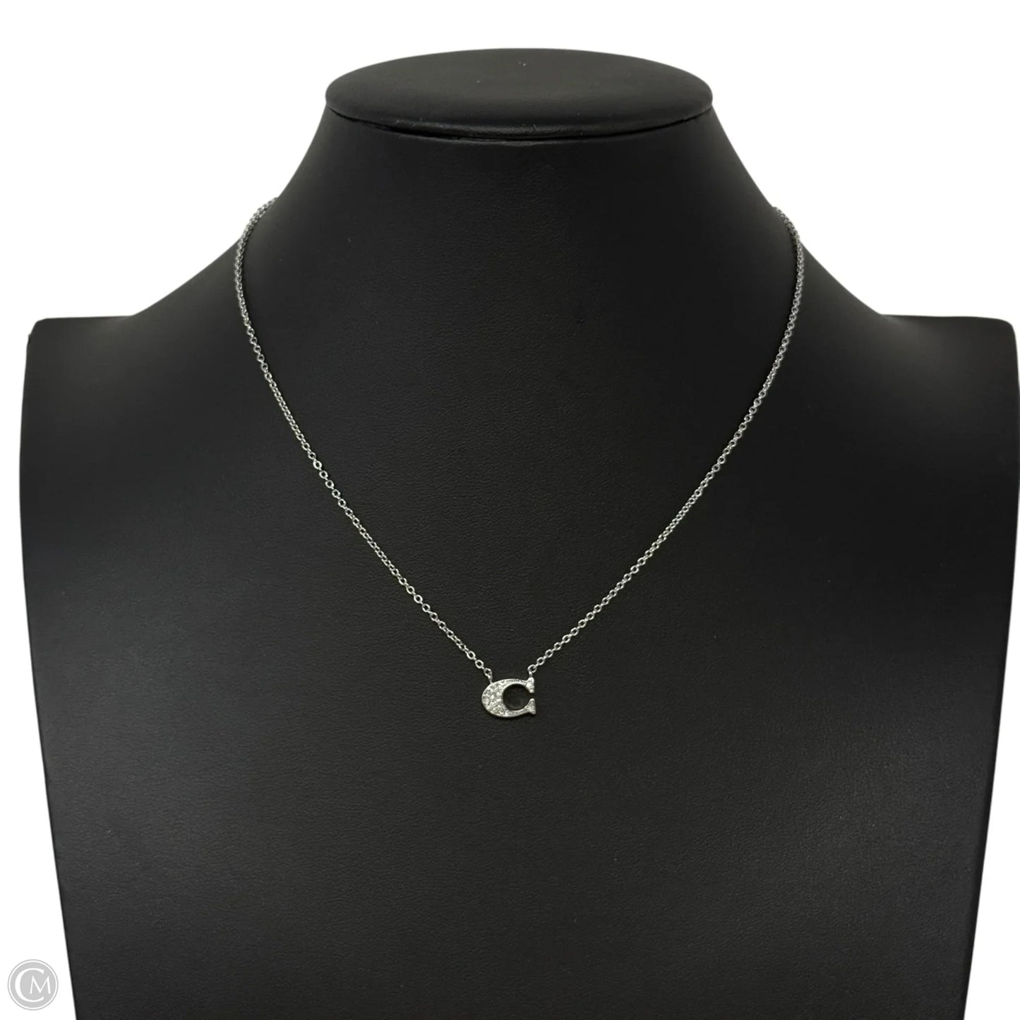 Pavé Signature Necklace Designer By Coach
