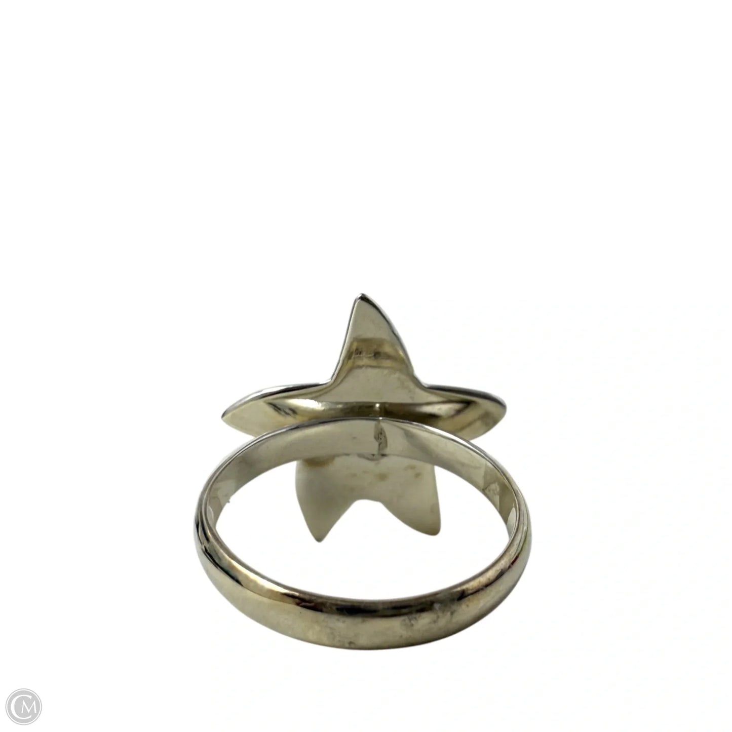 Vintage Sterling Silver Starfish Ring, Size: 7