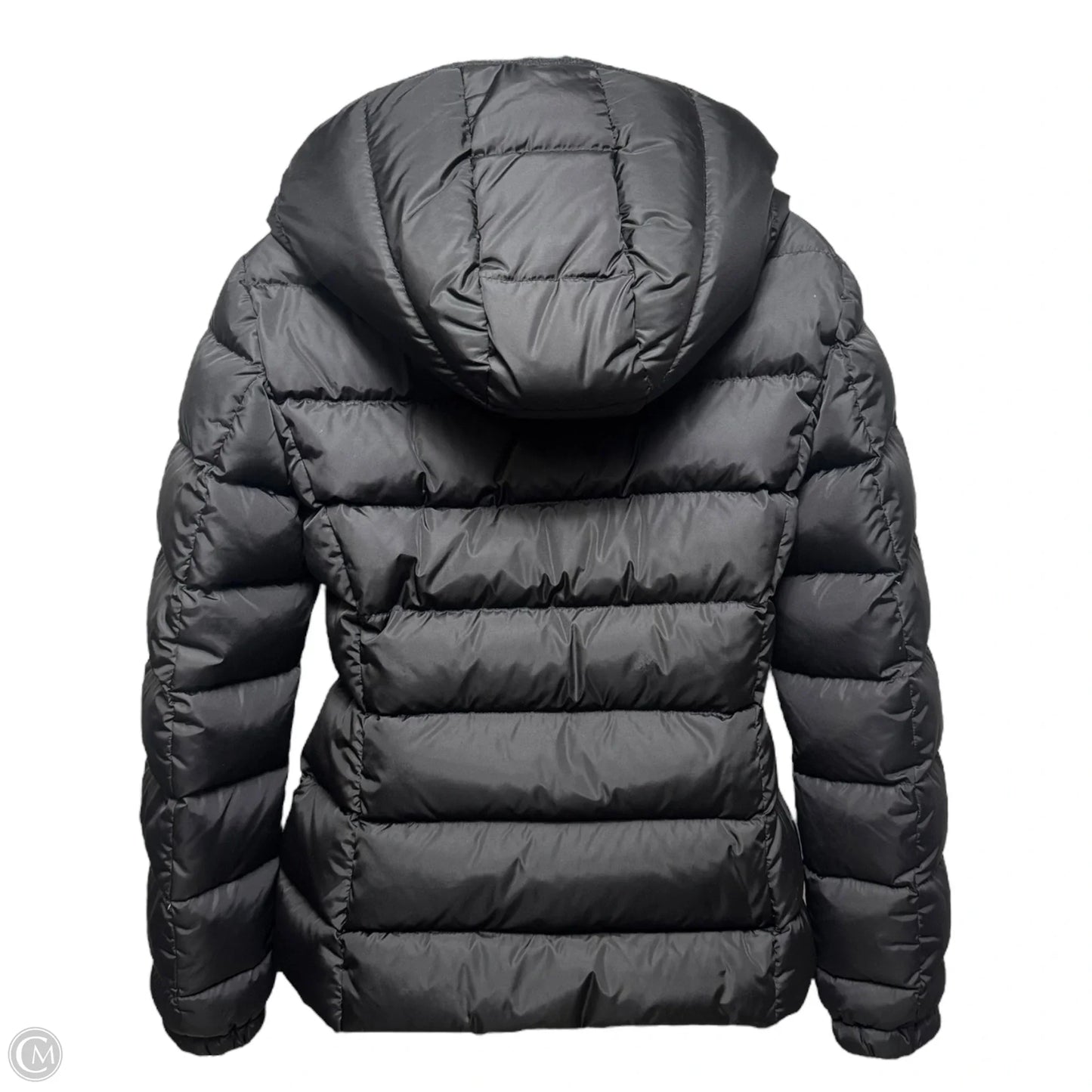 Betula Giubotto Goose Down Puffer Jacket Luxury Designer By Moncler In Black, Size: 0