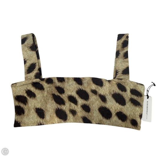 Bandeau Bra By We Wore What In Leopard Print, Size: L