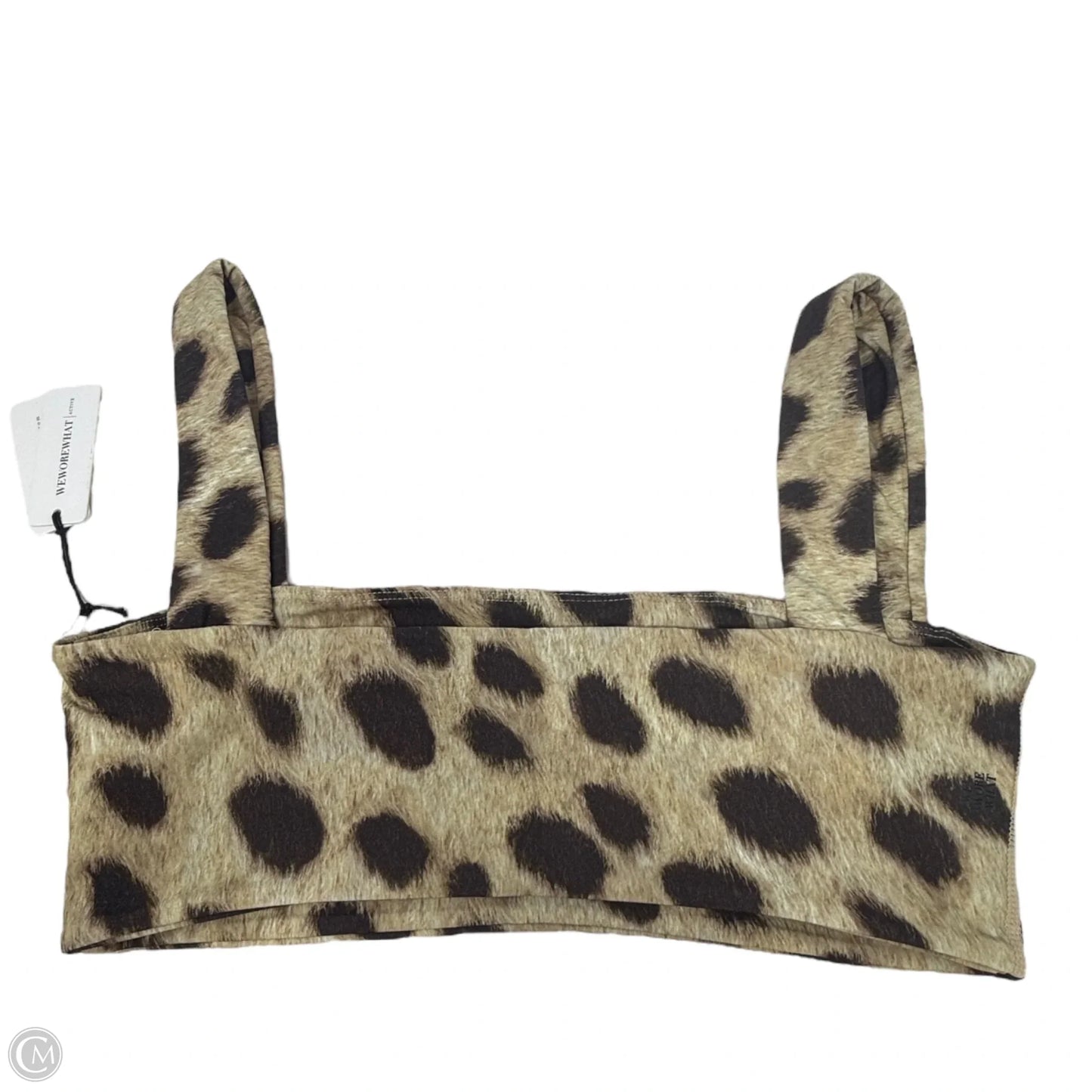 Bandeau Bra By We Wore What In Leopard Print, Size: L