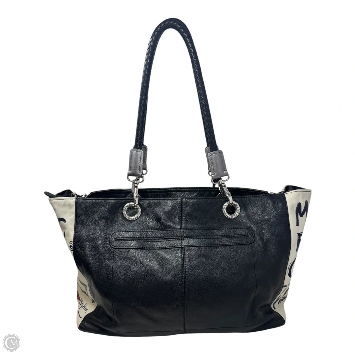 Fashionista Cover Tote Leather By Brighton, Size: Large